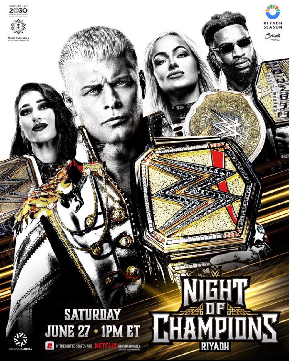 WWE Night of Champions - like WWE Crown Jewel but family-friendly