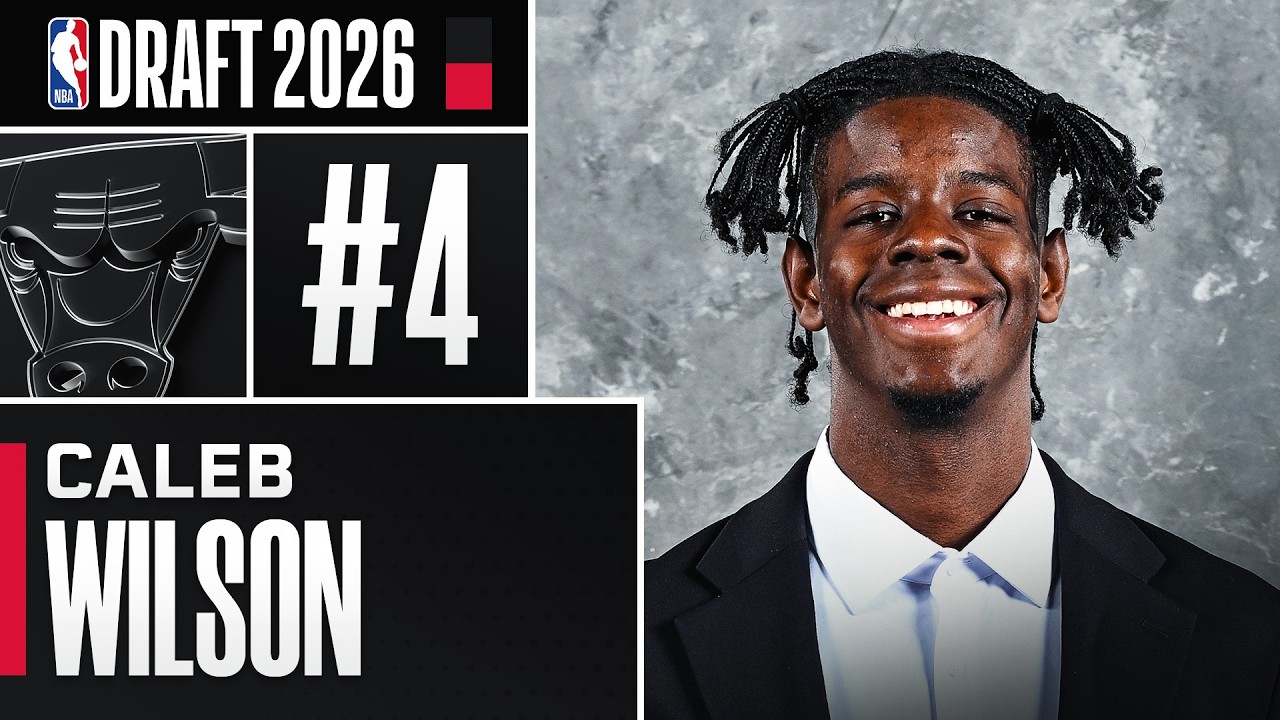 Caleb Wilson goes #4 Overall by the Chicago Bulls in the 2026 NBA Draft!
