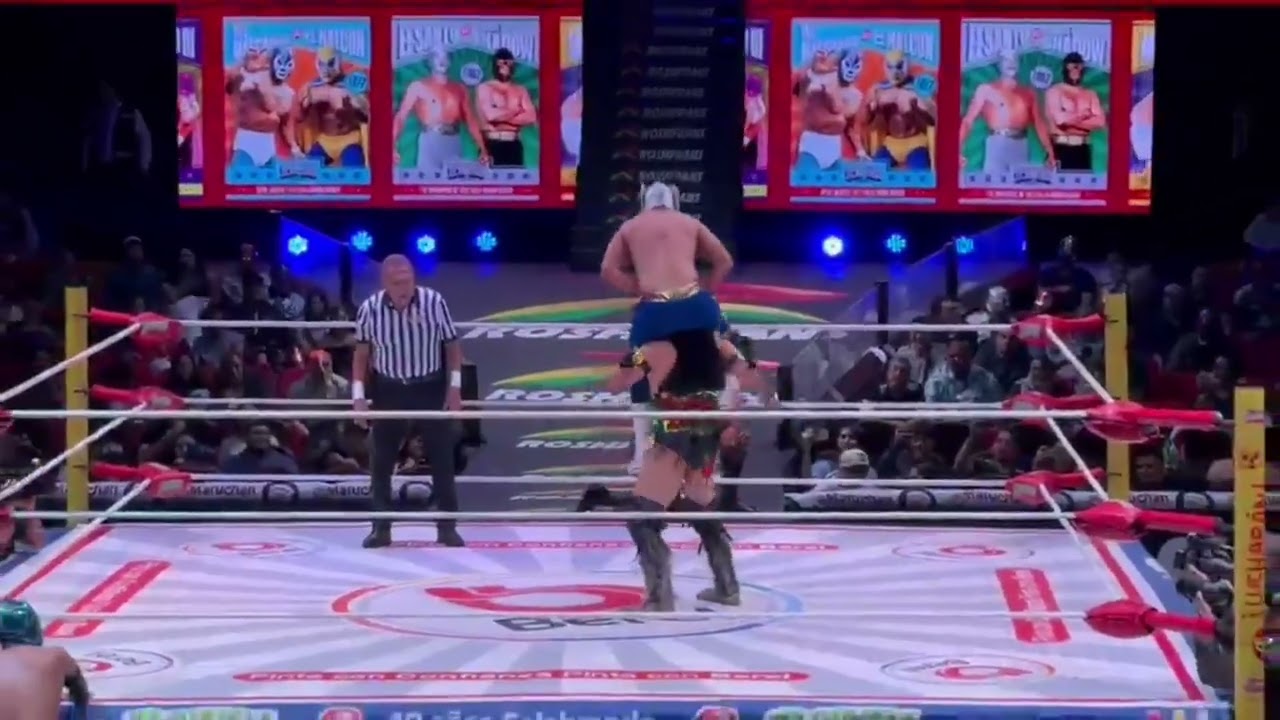 CMLL: Conquistador y Divino Dragón 🆚 Troglodita y Kimkuro 2026-06-24 10:02