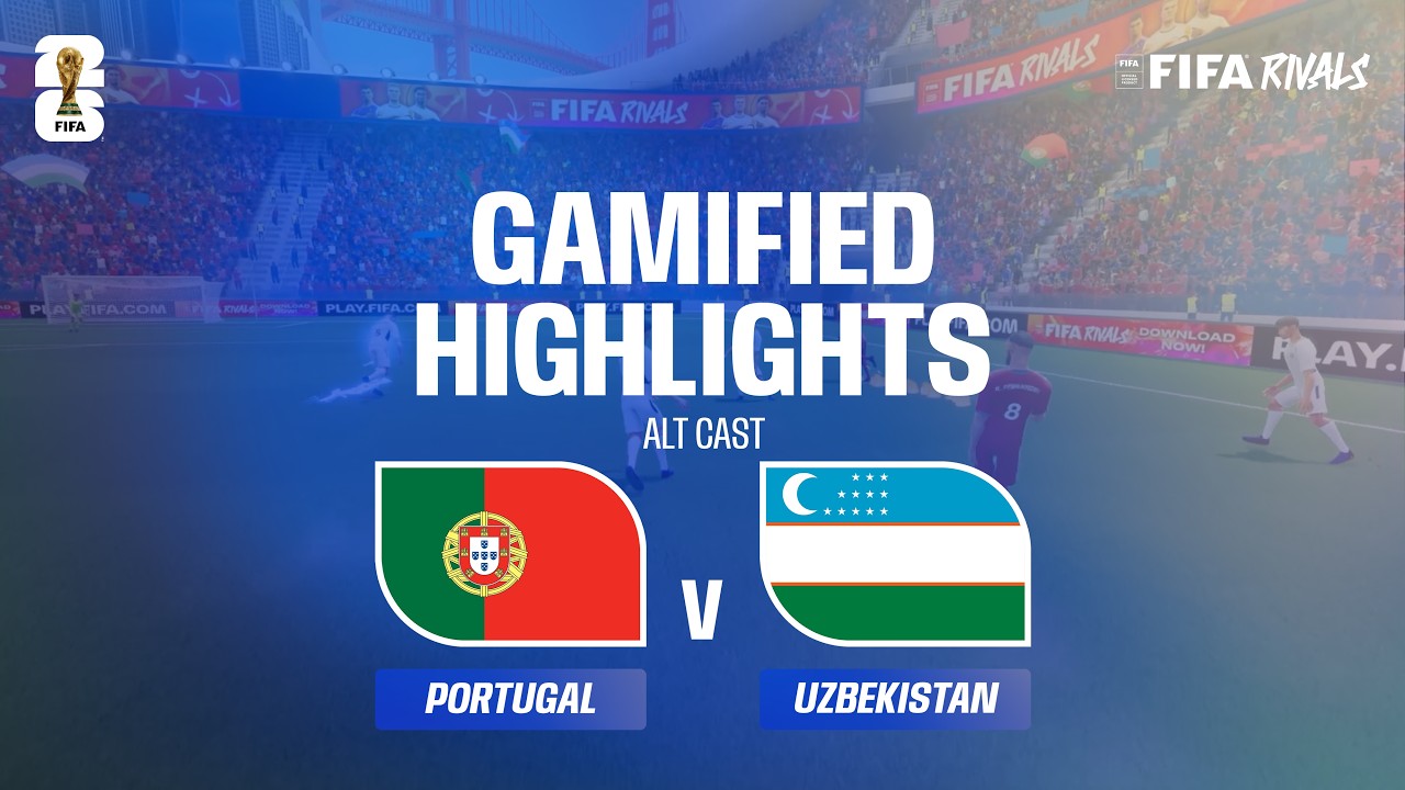 Alt Cast Highlights: Portugal v Uzbekistan | FIFA World Cup 2026™