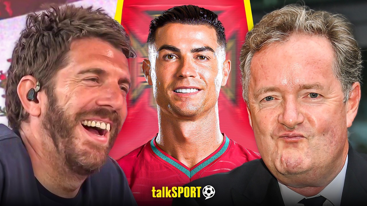 "EAT YOUR WORDS!" Piers Morgan FUMES at Goldstein & Agbonlahor for Underestimating Cristiano Ronaldo