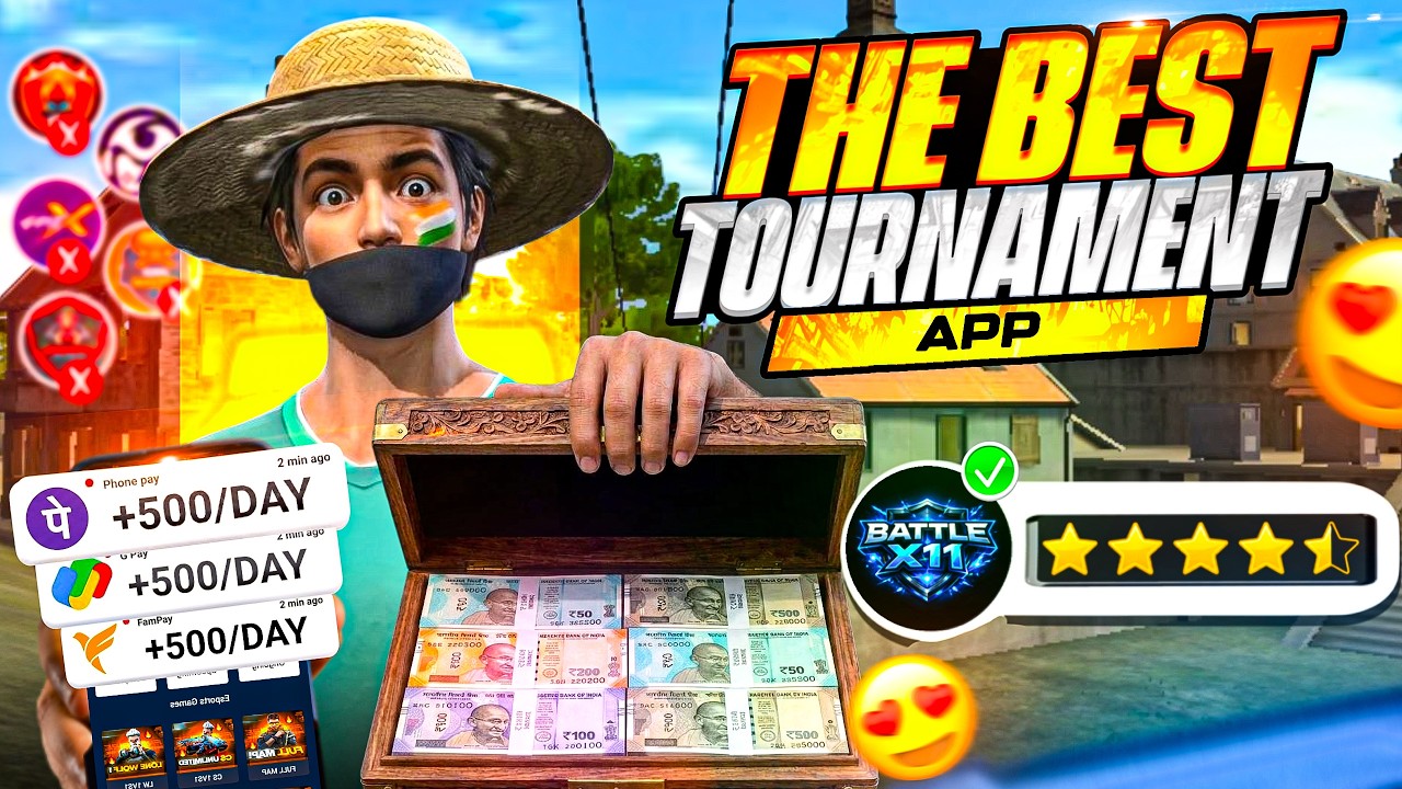 I Found The Best Tournament Apps 💰🔥 | Entry ₹0 🤯 Per Kill ₹10 🤑 | Free & Best Tournament Apps 2026😍