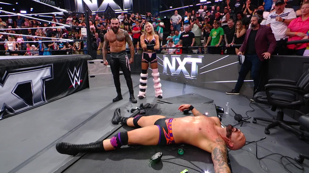 Niko Vance SNAPS on Shawn Spears and smashes him through a table: NXT highlights, June 23, 2026