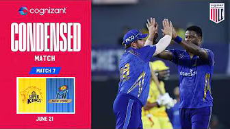 Cognizant Condensed Match | Texas Super Kings vs MI New York | Match #7