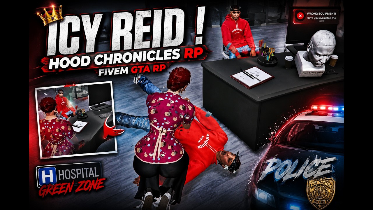 ЁЯФе ICY REID ЁЯСС AKA QUEEN ICY | THE NEW ASST. CHIEF EMS Hood Chronicles RP | FiveM GTA RP