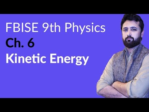 Federal Board 9th Physics Ch. 6 Work and Energy