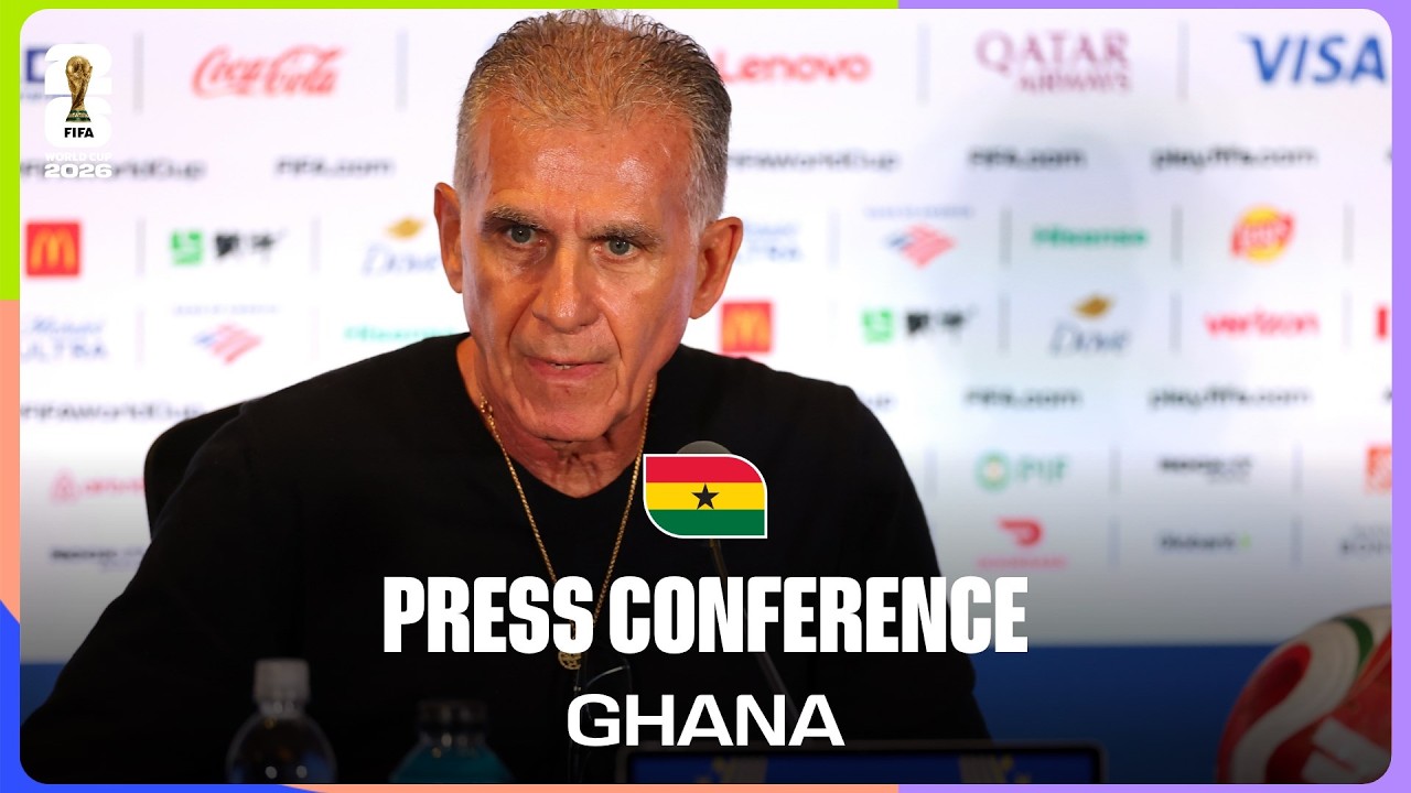 Post-Match Press Conference: Ghana's Carlos Queiroz On The 0-0 Draw With England