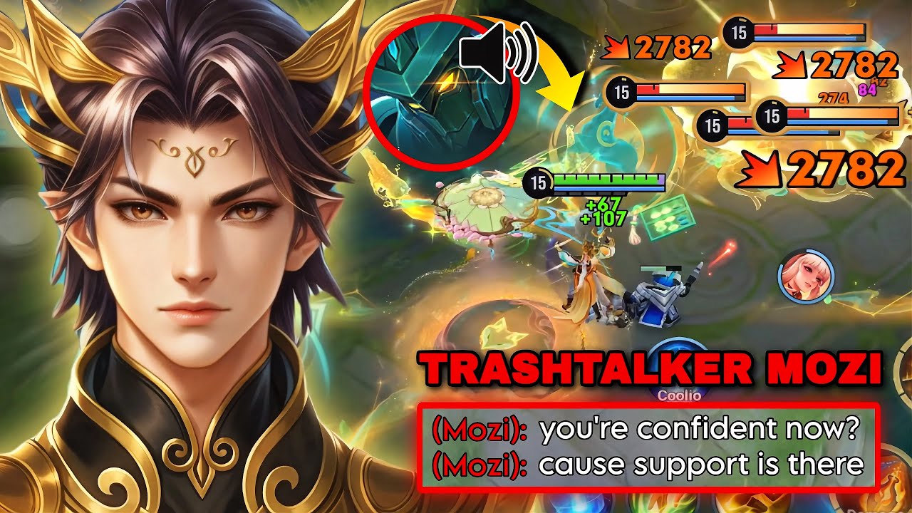CHINA DI RENJIE MET A TRASHTALKER MOZI AND DESTROY HIM USING THIS OP BUILD IN FARM! | HONOR OF KINGS