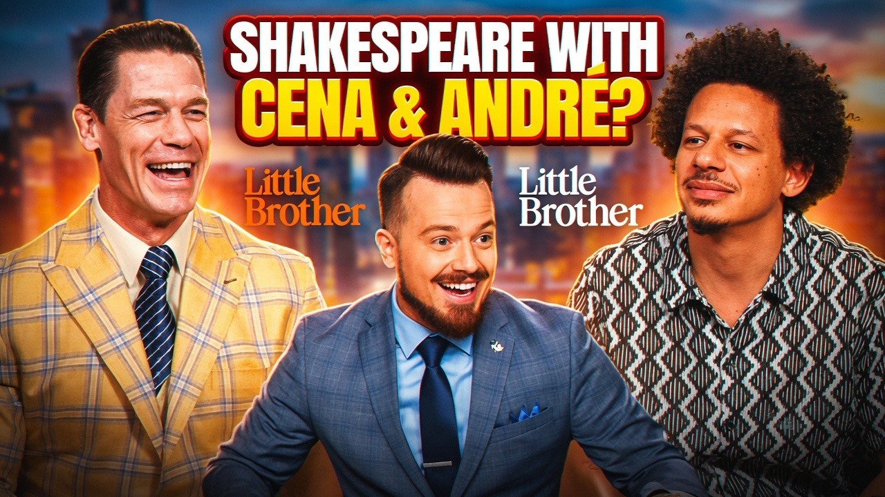 John Cena & Eric André Get Hilarious in LITTLE BROTHER | Full Interview with Brad Gilmore