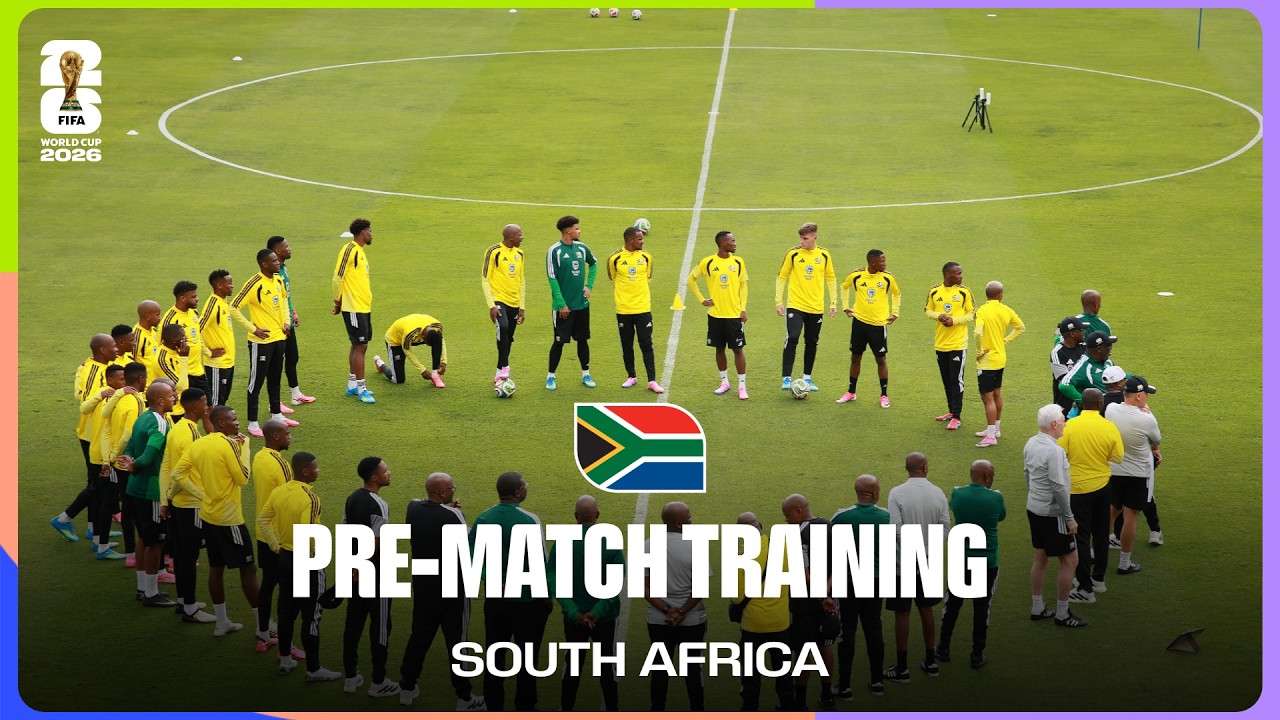 South Africa Train Before Korea Republic | FIFA World Cup 2026™