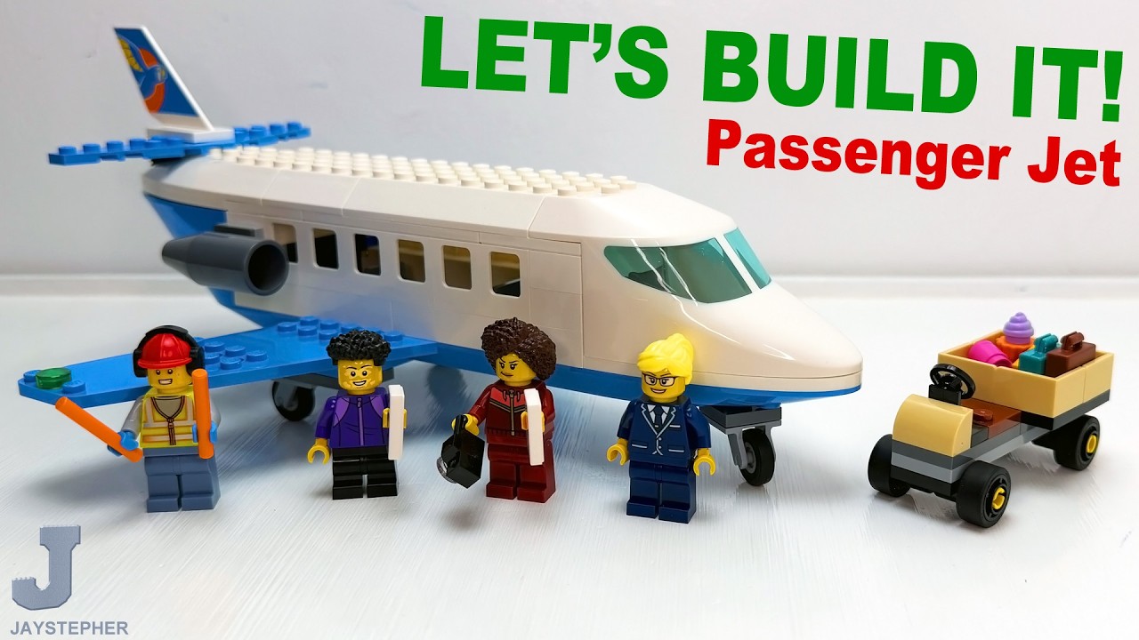 LEGO City 2026 Passenger Jet 60492 Unboxing, Build, & Review