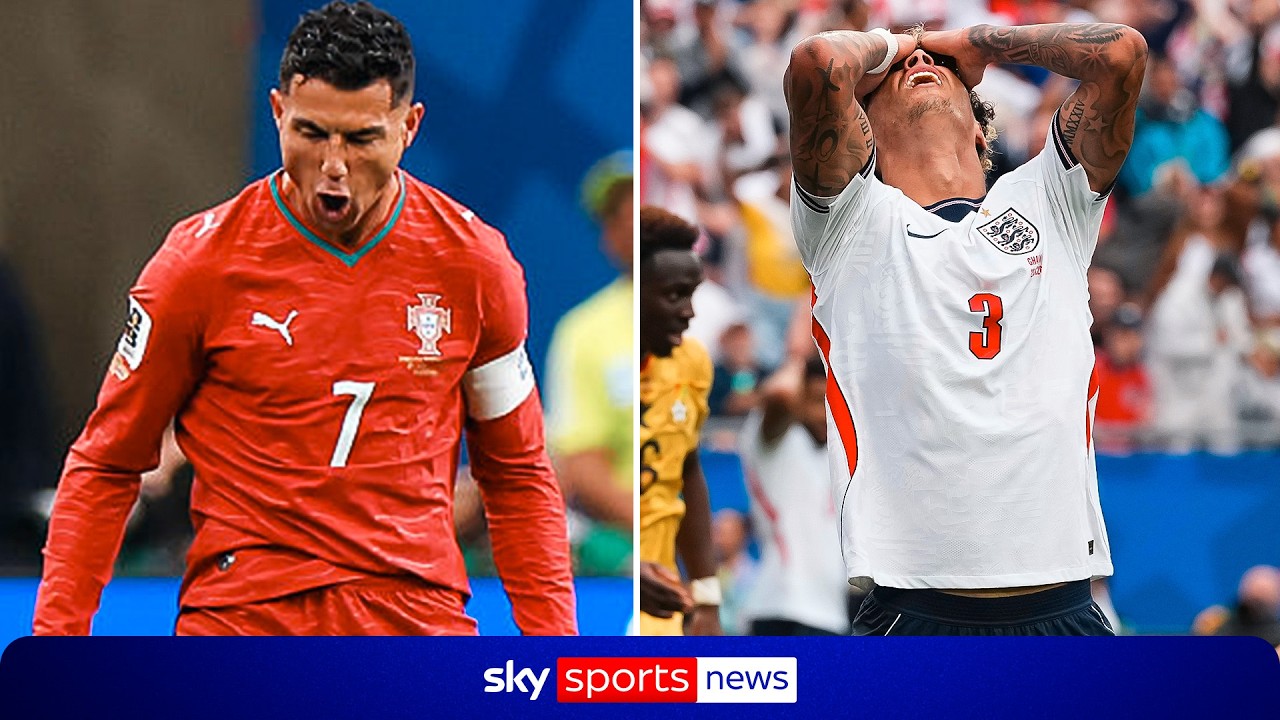 Ronaldo arrives as England frustrated with Scotland on brink of history | Cheat Sheet at World Cup