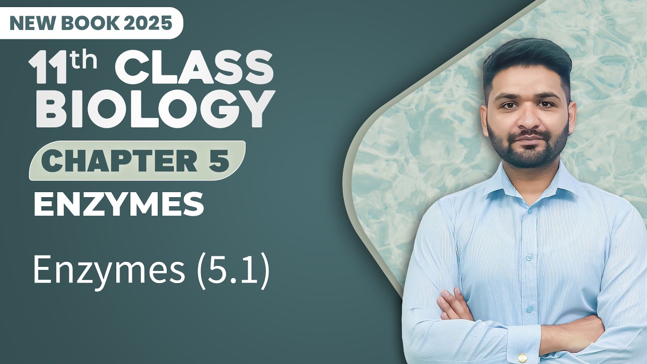 11th Class Biology Chapter 5 - New Book 2025 Playlist background