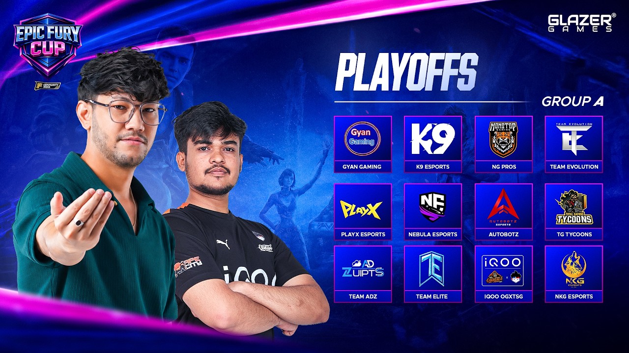 Thryl Epic Fury Cup - Free Fire Max | PlayOffs - Group A