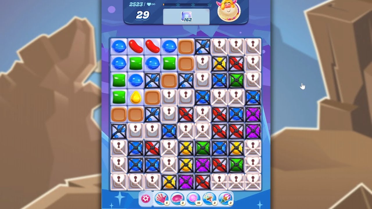 Candy Crush Saga LEVEL 2523 NO BOOSTERS (new version)🐟☑️