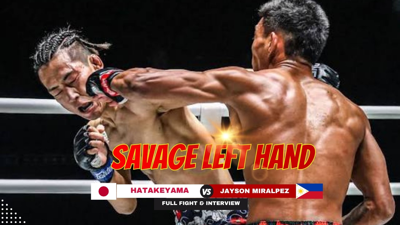 BRUTAL FIRST-ROUND MMA KO! Jayson Miralpez 🇵🇭 destroys Ryuya Hatakeyama 🇯🇵 with a monster left hand
