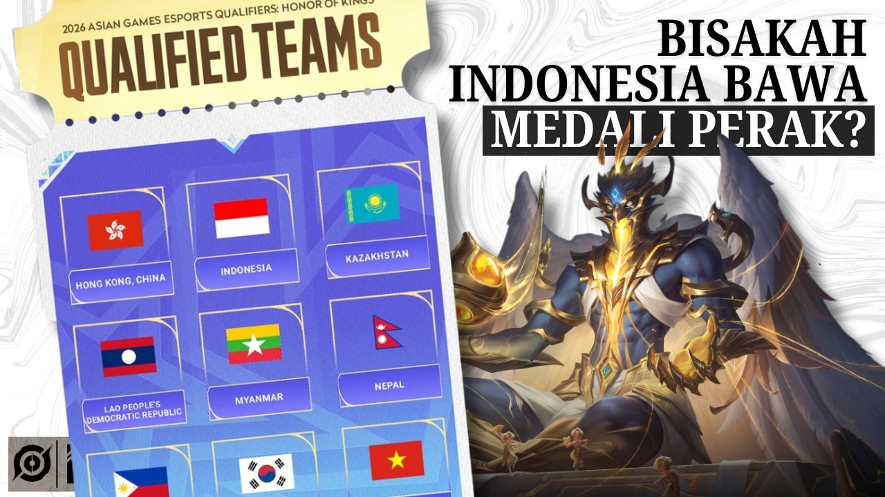 Melihat Daftar Negara Asian Games Honor of Kings 2026!