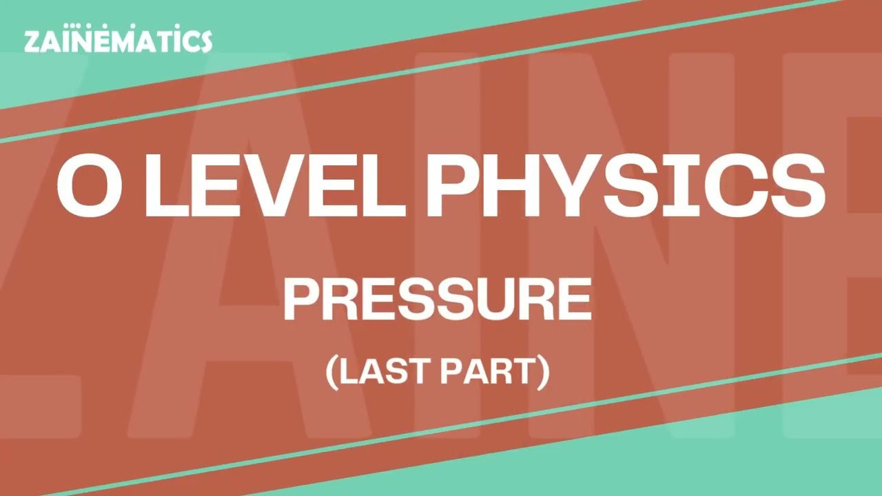 O Level Pressure