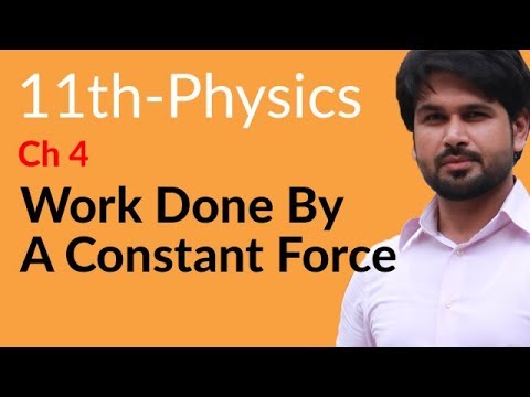 11th Class Physics Chapter 4 - 1st Year Physics Chapter 4 Work and Energy - FSc Part 1 Physics Chapter 4