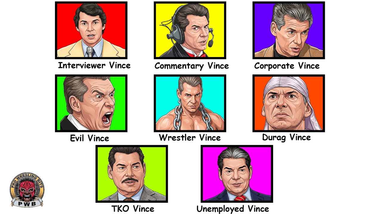 Every Vince McMahon Variant Explained in 18 Minutes