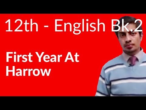 12th Class English Book 2, Chapter 11