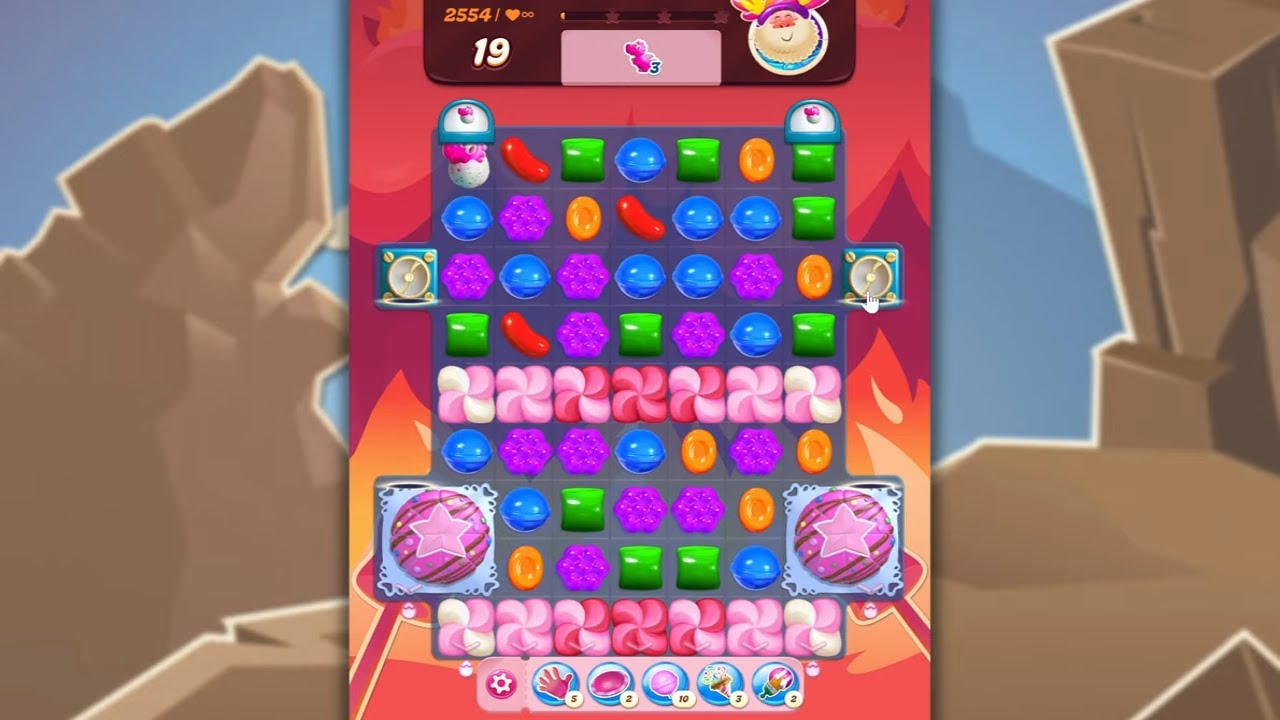 Candy Crush Saga LEVEL 2554 NO BOOSTERS (new version)🐟☑️