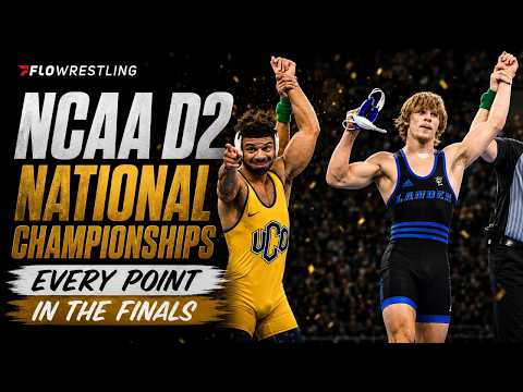 2026 DII NCAA Wrestling Championship Finals Scoring Highlight