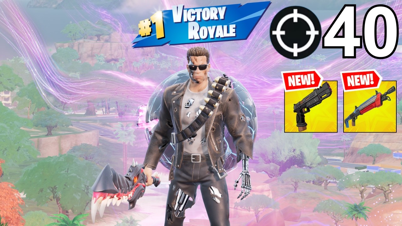 TERMINATOR Gameplay Wins Zero Build (NEW FORTNITE CHAPTER 7 SEASON 3)