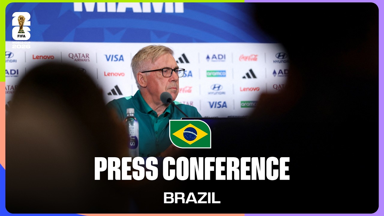 Brazil On Playing Scotland | Carlo Ancelotti Takes Questions