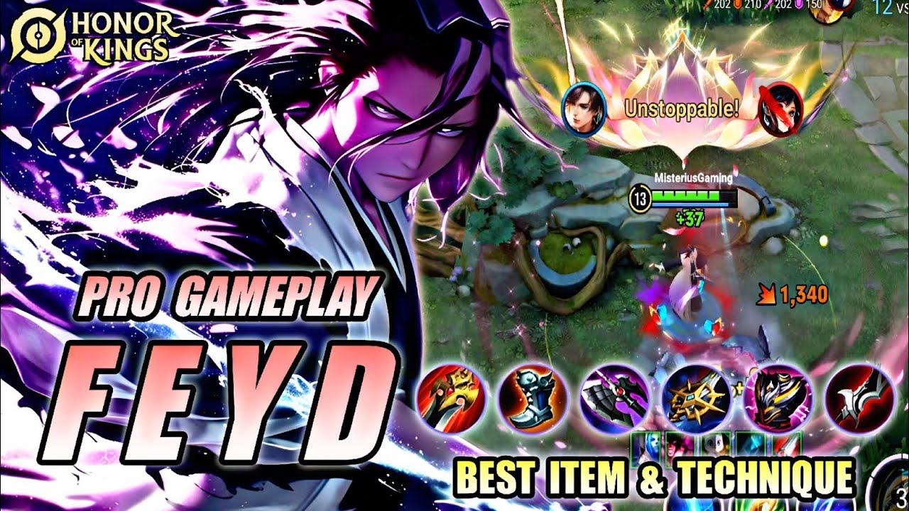 NO COUNTER! Byakuya Kuchiki Pro Gameplay - Pro Technique & Strategy Domination Game | Honor Of Kings