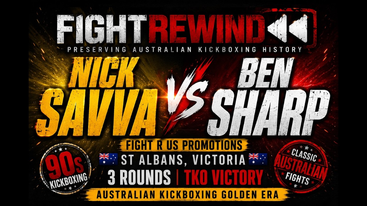 🥊 NICK SAVVA vs BEN SHARP 🥊