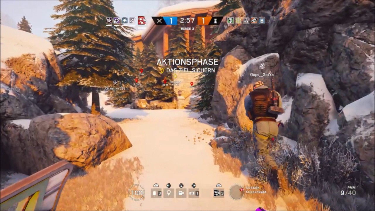 Tom Clancy's Rainbow Six Siege let's play Ranked 1 background