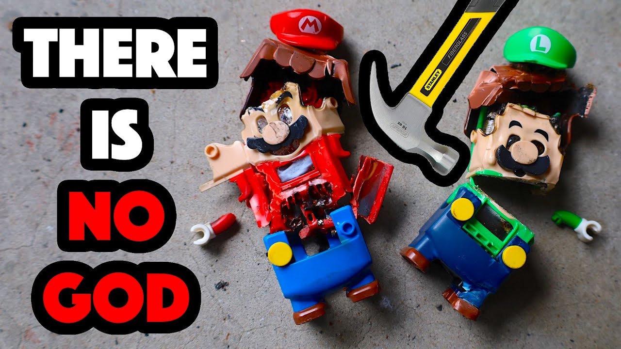 Bored Smashing - LEGO MARIO & LUIGI background