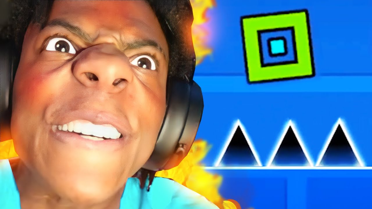 Speed Attempts The "Hardest" Geometry Dash Level.. ๐ backdrop