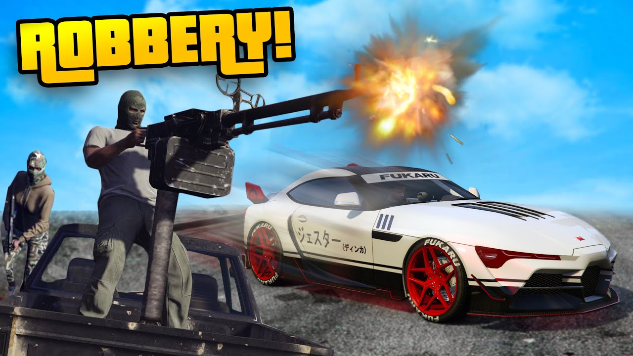 THE ROBBERY MISSION! (Los Santos Tuners Update DLC) in GTA 5 Online!