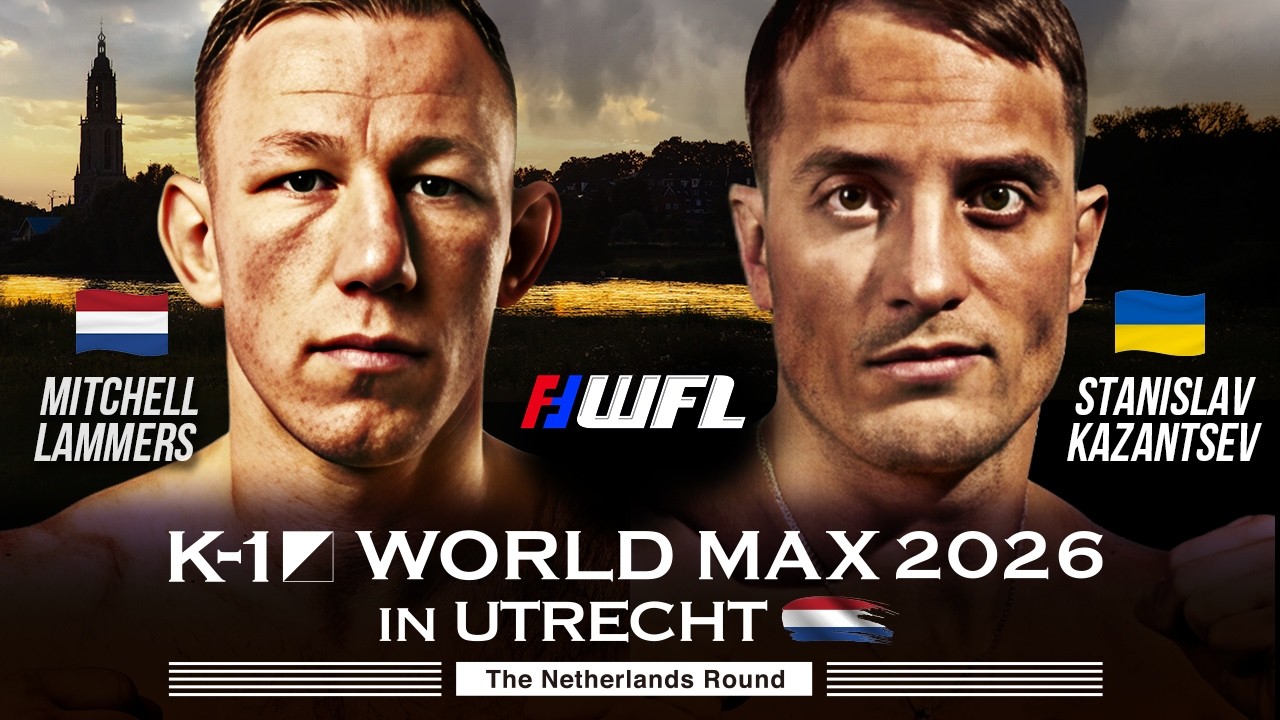 Mitchell Lammers vs Stanislav Kazantsev| FULL FIGHT |K-1 WORLD MAX-70kg TOURNAMENT IN UTRECHT Apr.19 background