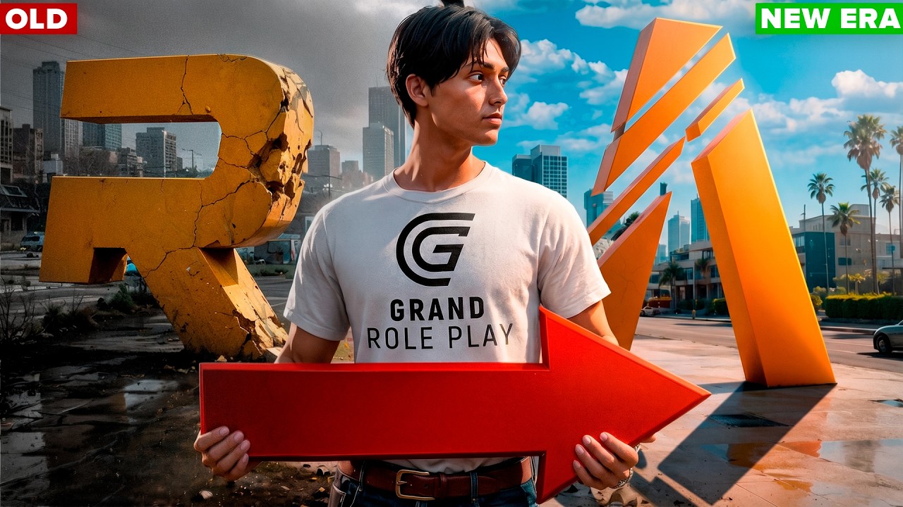 A New Era for Grand RP! Big News and Global Update in GTA 5 RP (FiveM) background