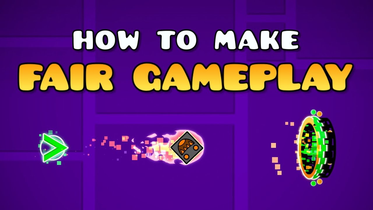 How to Make Less Annoying Gameplay in Geometry Dash background