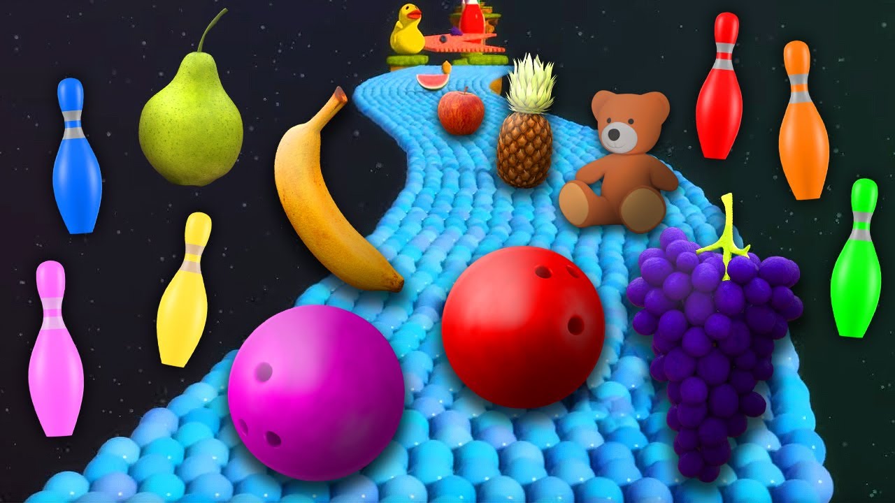 Kinetic Sand Cosmic Adventure! Fruits, Toys & Colorful Shapes to Learn For Children by Binkie TV background