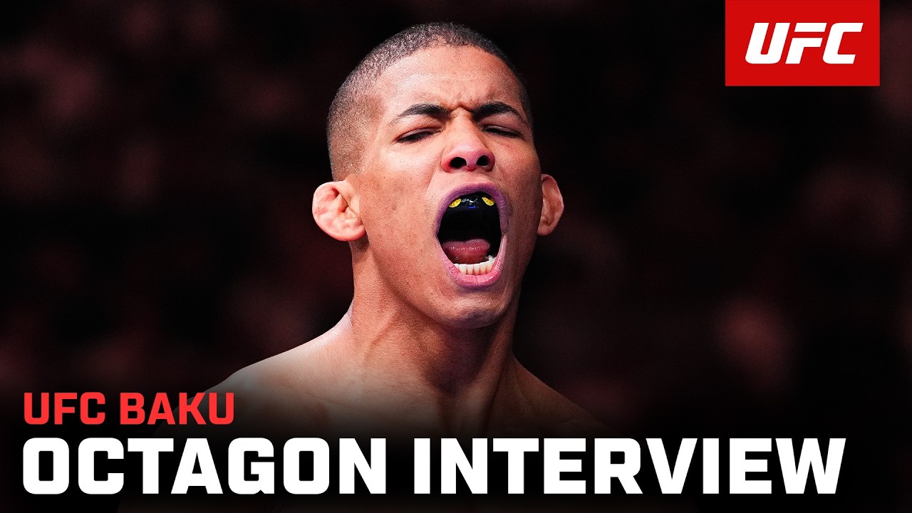 Matheus Camilo Octagon Interview | UFC Baku background