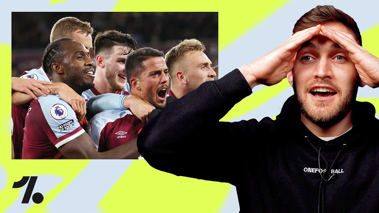 REACTING to my Premier League predictions! background