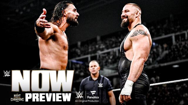 Can Seth Rollins or Bron Breakker survive the Steel Cage? | Night of Champions Preview: WWE Now background