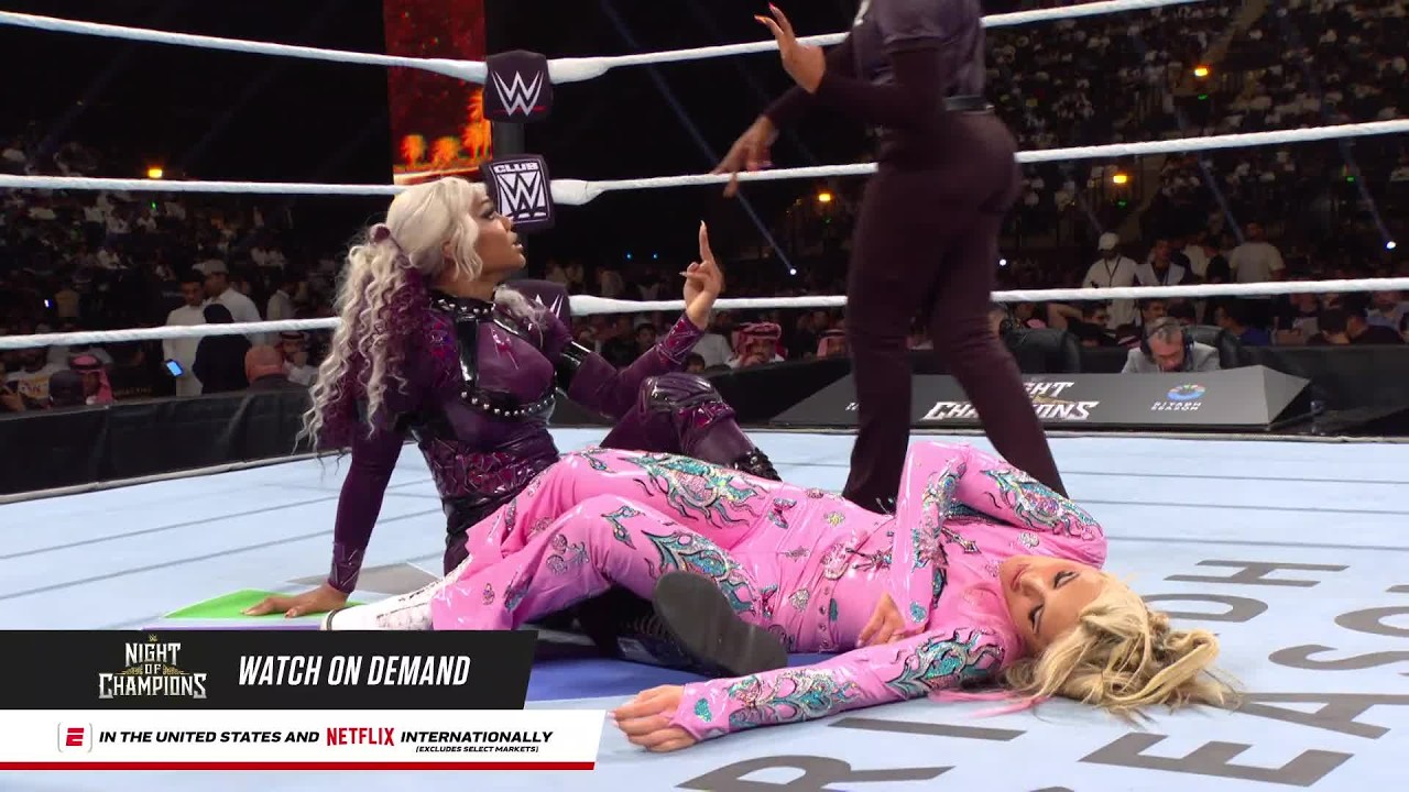 Tiffany Stratton vs. Jade Cargill | Women's U.S. Title Match: Night of Champions 2026 highlights background