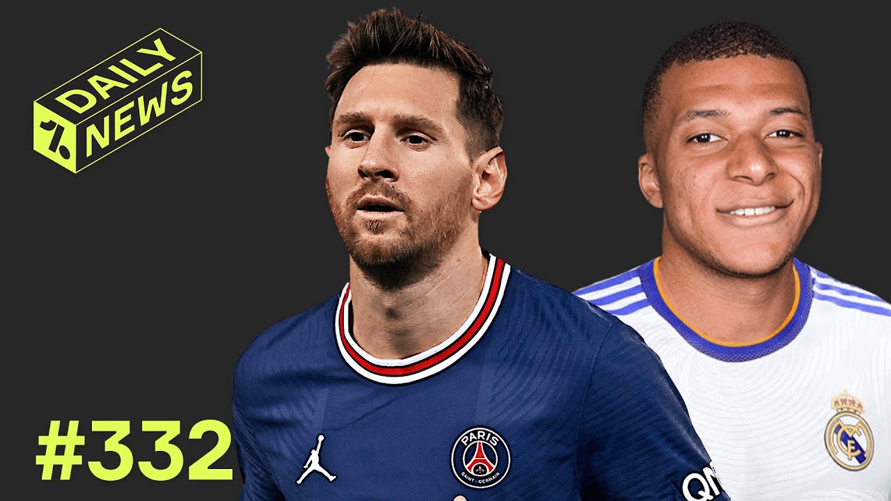 Mbappe’s Real Madrid TRANSFER update! + Messi UCL return! backdrop