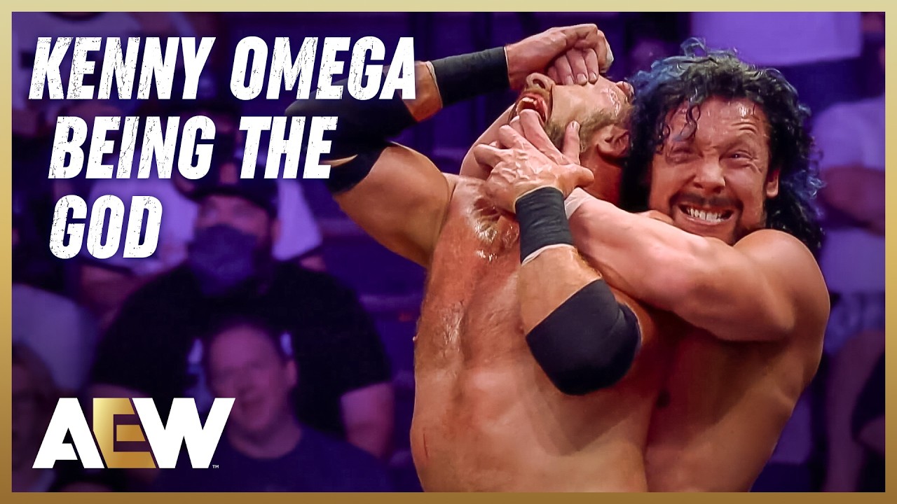 Kenny Omega | The God of Professional Wrestling | AEW on TV background