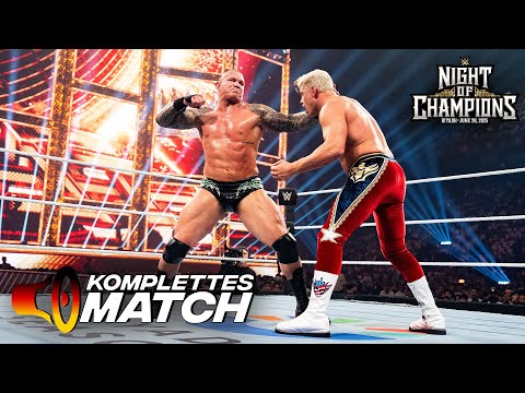 KOMPLETTES MATCH: Cody Rhodes vs. Randy Orton | King of the Ring Finale: Night of Champions 2025 background