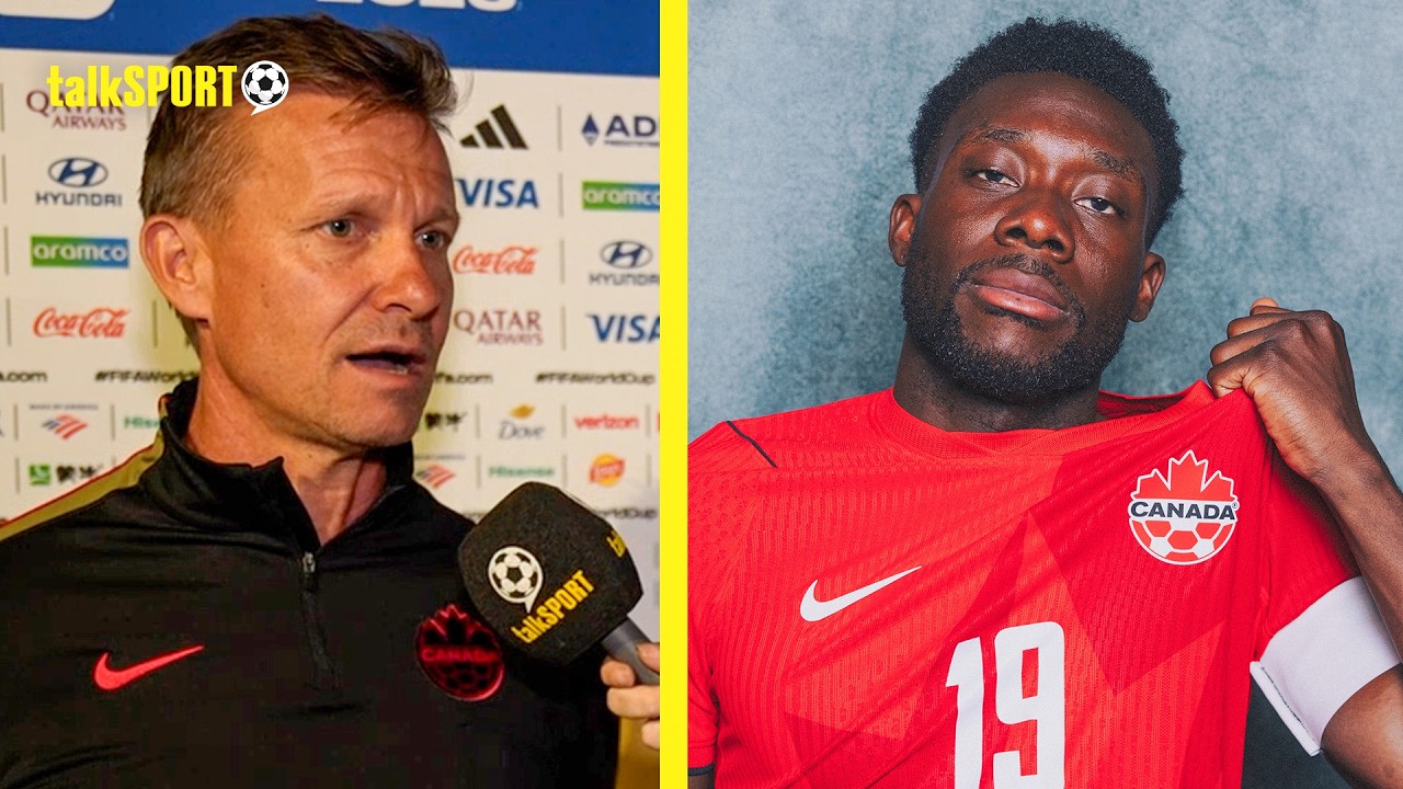 Jesse Marsch SPEAKS on his Alphonso Davies Plan Against South Africa in World Cup Round of 32 Game! background