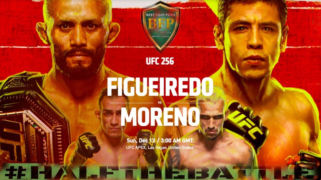 UFC 256 | Deiveson Figueiredo vs Brandon Moreno | Bets, Picks, Predictions | Half The Battle poster - similar to UFC 275: Weili vs Jedrzejczyk Highlights