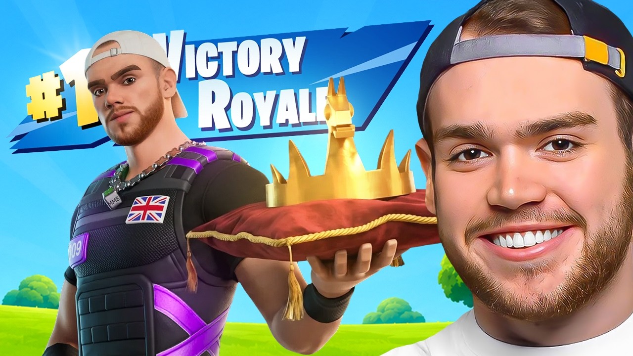 My First Win Using My Icon Skin! background