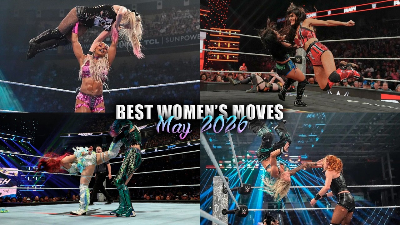 Best Women's Wrestling Moves - May 2026 background